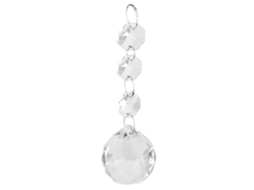 Laxiscreed Guizo De Vidro Cristal Para Decoração De Eventos E Ambientes Domésticos