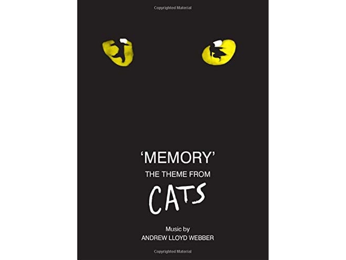 Livro Memory de Andrew Lloyd Webber (Inglês)