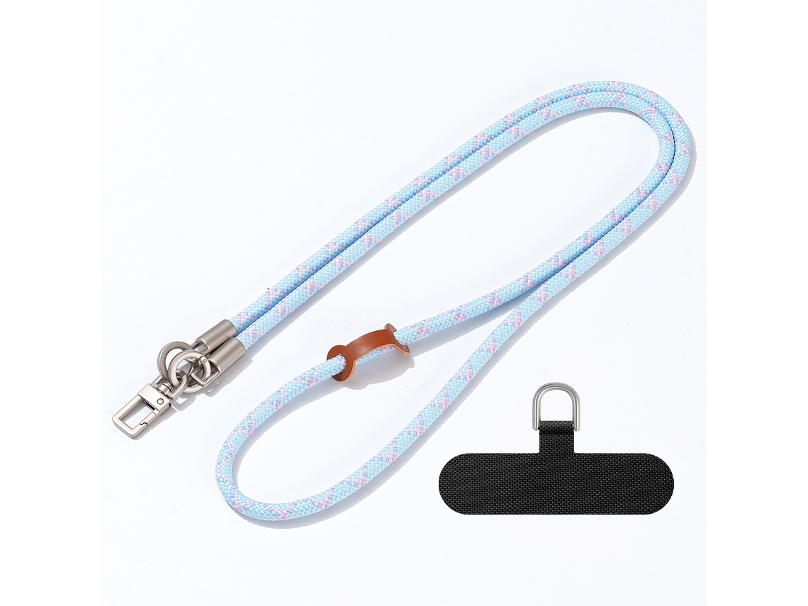 Qu-correia Universal Para Celular, Cordão Para Uso Externo, Design De Corda Diagonal Para Evitar Perdas, Poliéster