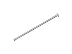 Mali eixo de Transmissão Central Traseiro de Aço Prata 174mm para Carro Rc Arrma 1/7 1/8 Acessórios
