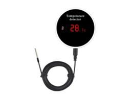 Thermomètre À Eau Capteur de Température 300 Cm, Sonde Filaire, Numérique Smartlife, Termostato SFUSHOS