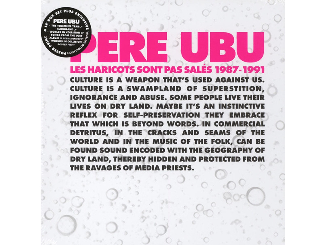 Vinil Pere Ubu - Les Haricots Sont Pas Salés 1987-1991