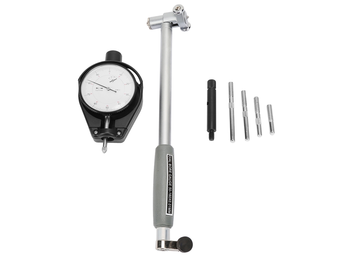 Laxiscreed Medidor De Diâmetro Interno 50-160 Mm Com Ponteiro Para Precisão E Fácil Leitura