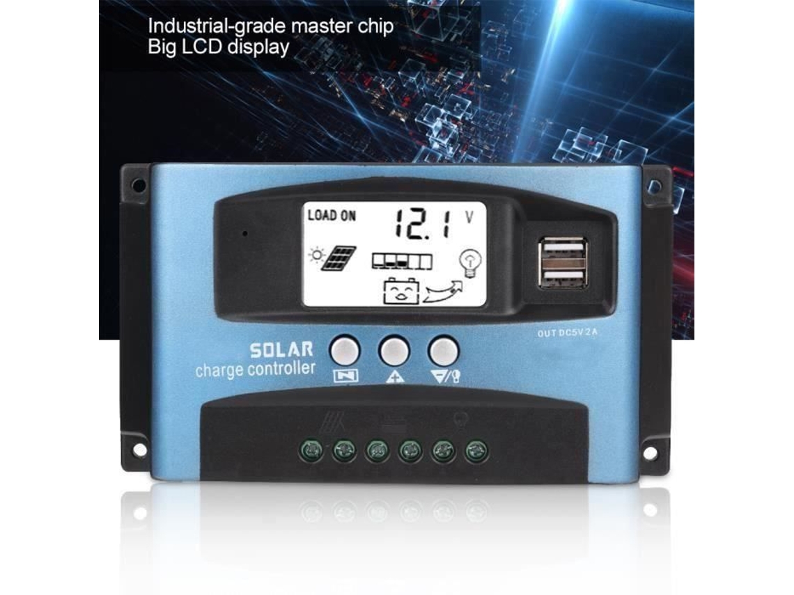 Controlador de carga DT04734-Solar MPPT controlador de carga do regulador de painel solar 60A GOTOTOP