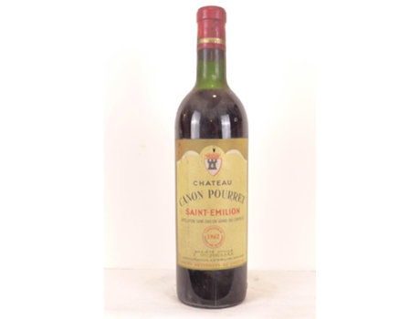 Vinho Tinto CHÂTEAU CANON POURRET 1962 (75 cl - 1 unidade)