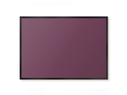 Magnetic Glass Board Violet For The Hall Espelharte (70x50 Cm)