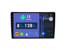 Auto Rádio Carro Bluetooth Autoradio 8GB RAM 128G ROM CarPlay Navegação GPS Ecrã Táctil RoverOne para Nissan X-Trail X Trail XTrail 1 T30 2000-2007 