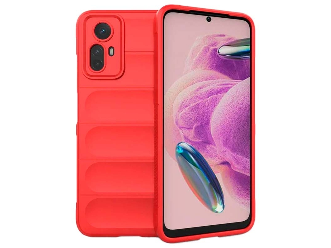 Capa Wave para Xiaomi Oem OEM Silicone Vermelho
