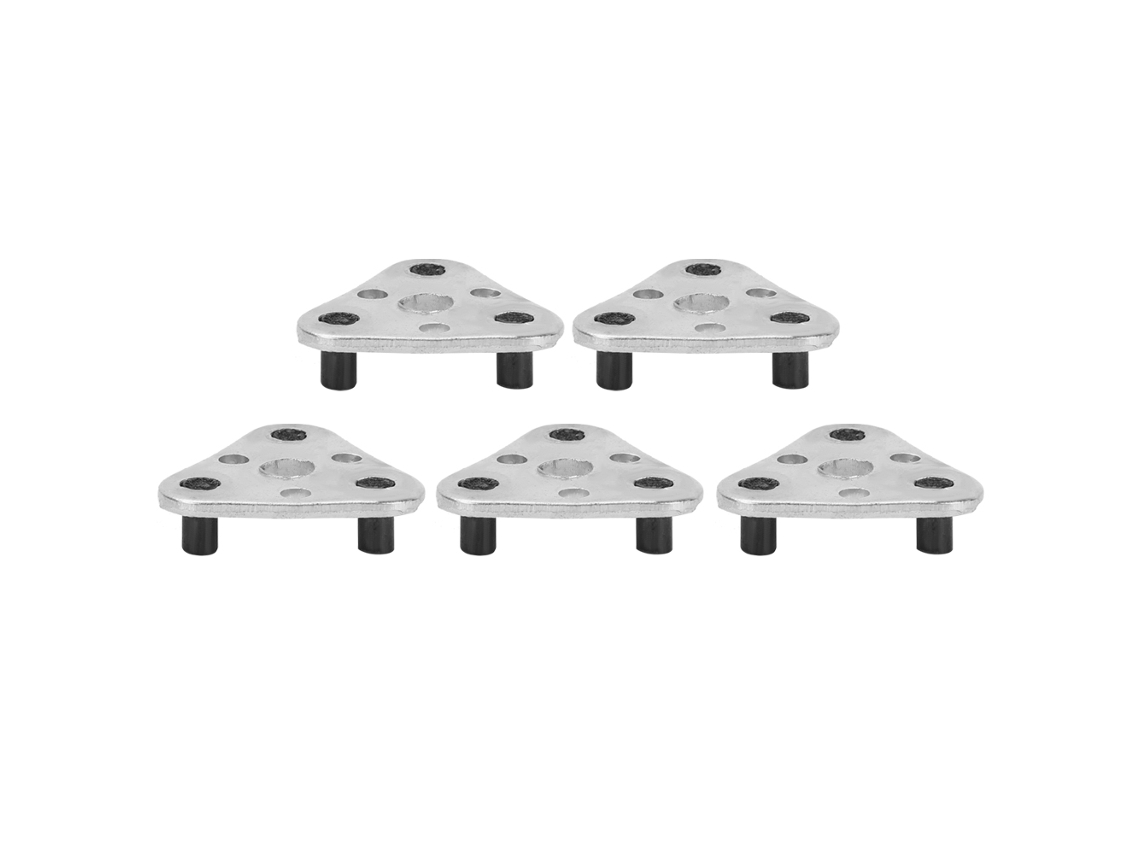 Conjunto de 5 peças de pedras de ignição de tripla faísca para pistola de soldagem elétrica de tripla faísca.