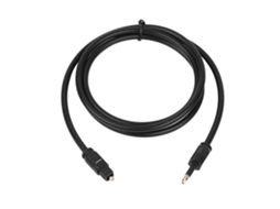 Cabo De Fibra Óptica De Áudio Digital (transmissão De Áudio Óptico 1m)
