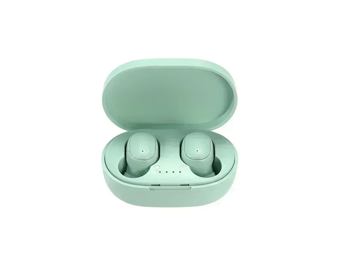 Fones de Ouvido Intra auriculares Sem Fio Bluetooth 5.0 Tws com Microfone, Cancelamento de Ruído e Controle de Volume. MDUG (verde)