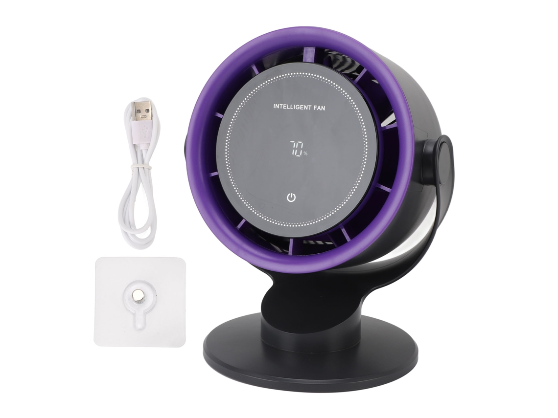 Laxiscreed Ventilador De Mesa Com Bateria E Display Digital De Alta Performance