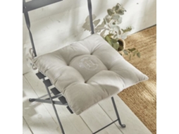 Assento Acolchoado - Hoje - Charme - Chambray X Pequena Bordado Berenice - 40 X 40 Cm