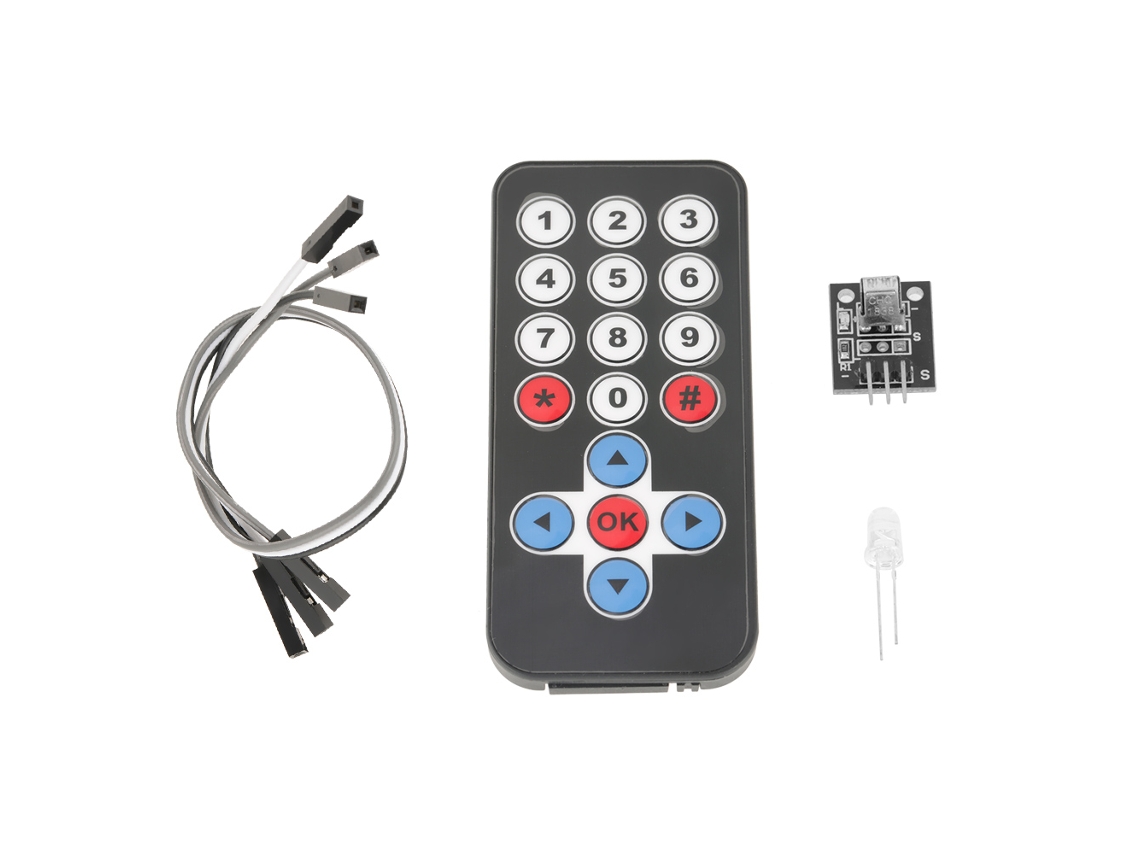 Kit de Módulo de Sensor Infravermelho IR Sem Fio para Controle Remoto Mini DIY com S/MARCA