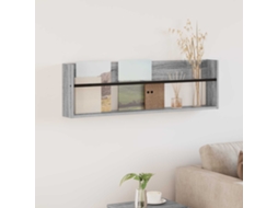 Vidaxl Estante De Revistas Cinza Sonoma 100 X 12 X 30 Cm