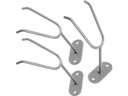 Suporte de parede metálico para pistola de pintura, conjunto de 3 unidades, suporte para aerossol.