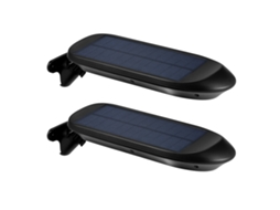 Luzes solares de parede com sensor de movimento 32 LEDs