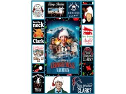 Cobertor de Natal Macio Flanela Quente 150x200cm Presente para Sofá Cama Sala de Estar S/MARCA