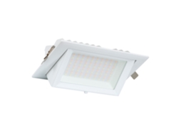 Foco Downlight Direcionável Retangular Led 38W Samsung 130Lm/W Lifud LEDKIA