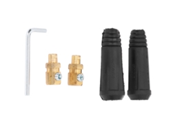 2 Conjuntos De Conectores De Cavo De Soldadura Macho 200a Dkj10‑25 Acessórios De Conector Rápido Para Soldador