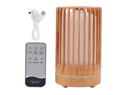 Umidificador Difusor de Óleos Essenciais 200ml Usb Luzes Coloridas Cage de Pássaro Bivolt