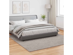 Vidaxl Tapetes De Área Quadrado Sirolo Areia 240 X 240 Cm Poliéster