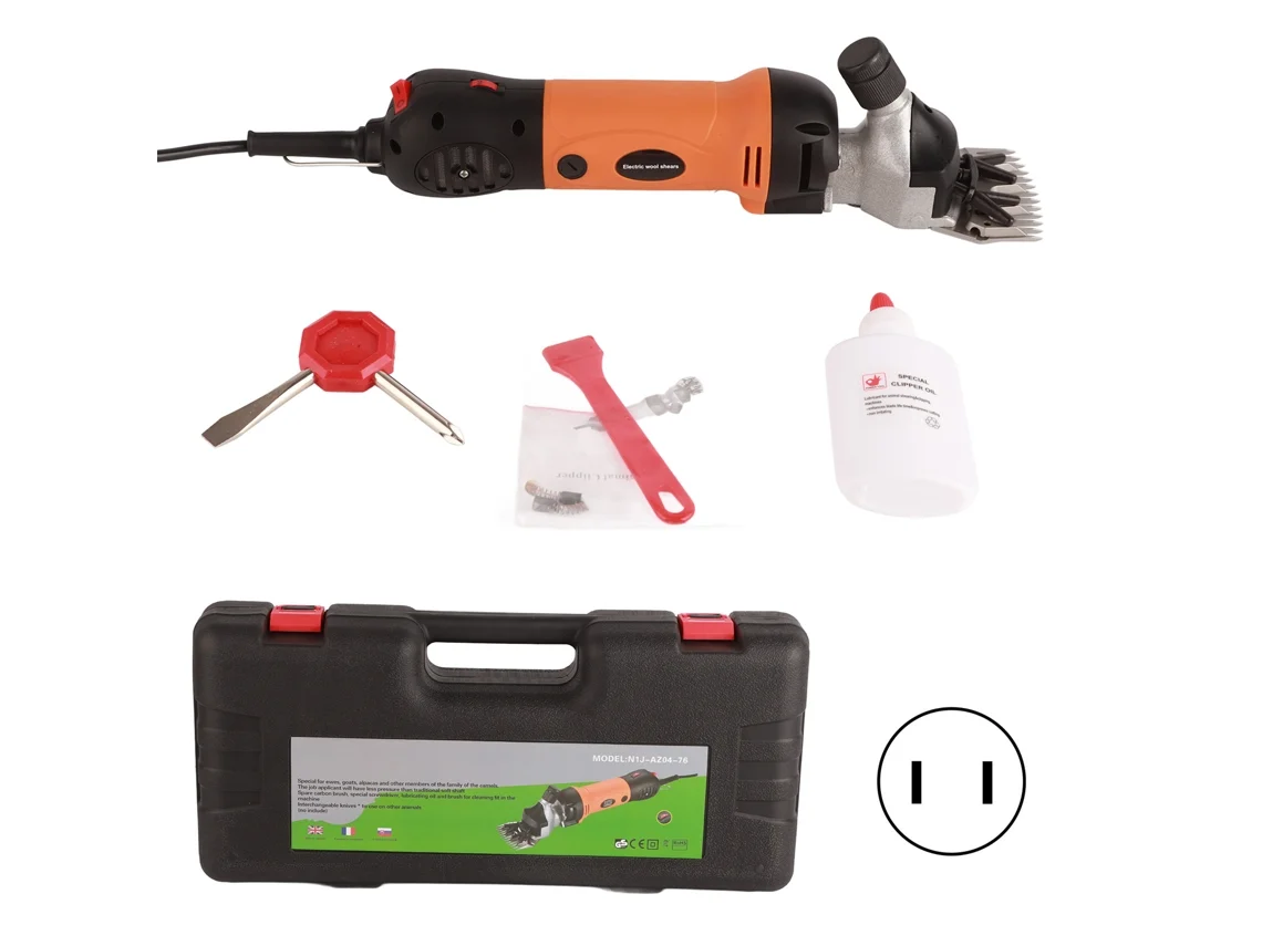 Aparador de Lã Elétrico Ovelhas Cabras 690w 110v Us