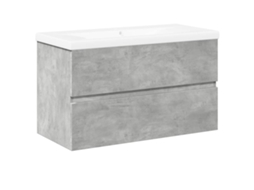 Bathroom Furniture Set, Bathroom Furniture Sets Vidaxl Cinzeto Madeira Processada (80 X 38.5 X 45 Cm)
