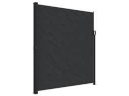 Maison Exclusive - Toldo Lateral Retrátil 220x600 Cm Preto