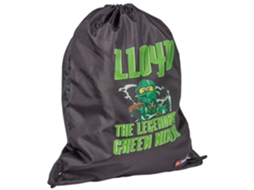 Mala De Menino Lego Ninjago Drawstring Size Poliéster Preto (tamanho Único)