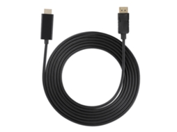 Cabo adaptador DisplayPort para HDMI com áudio HDMI conversão de vídeo 3 metros | S/MARCA