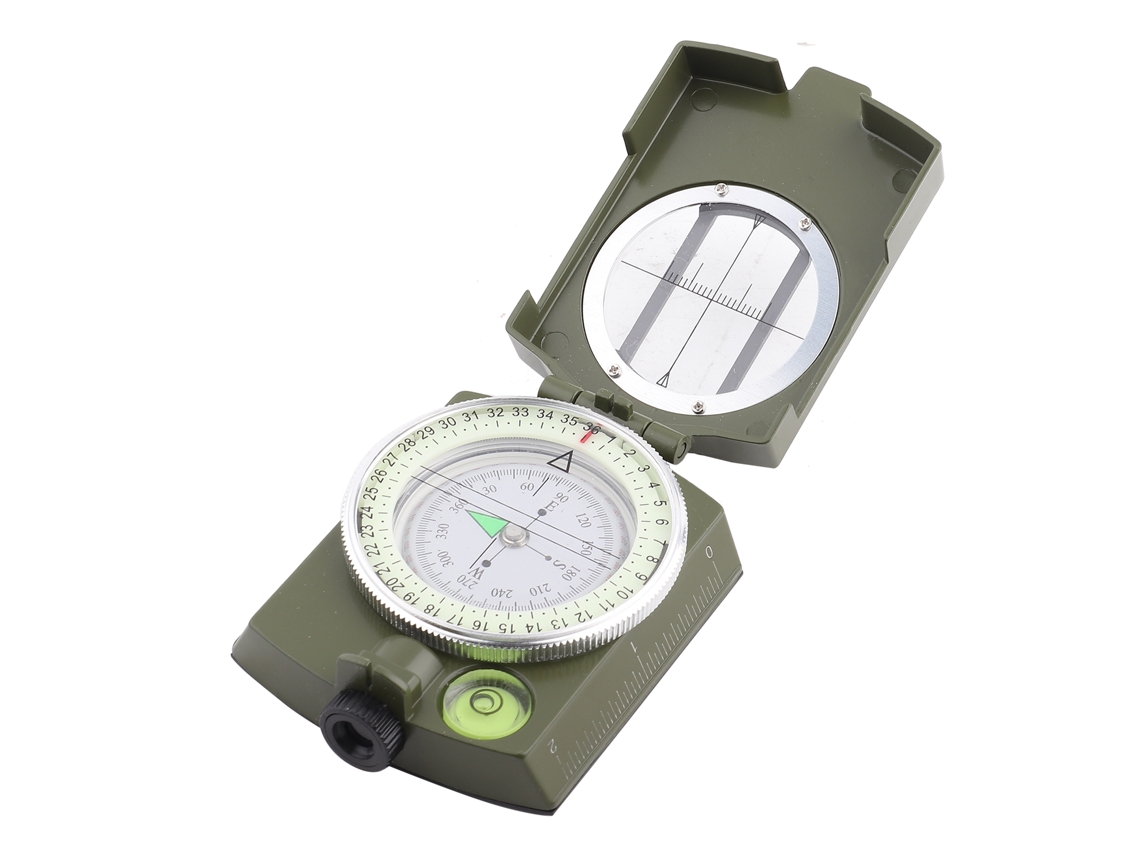 Bússola Militar Outdoor Luminosa À Prova D'água Camuflagem