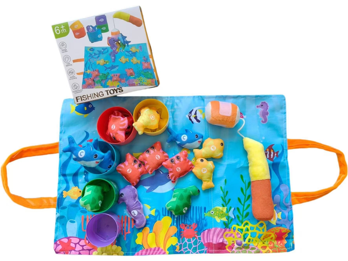Brinquedos Montessori Quentes, Brinquedos De Peixe Bebê, Tapete De Brincar Engatinhando, Tridimensional, Educação Infantil, Ilumi Aquaforge