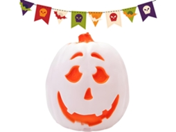 Lanterna De Abóbora De Halloween | Iluminação Interna, Luz Led Impermeável Com Controle De Voz E Mud Gokoco