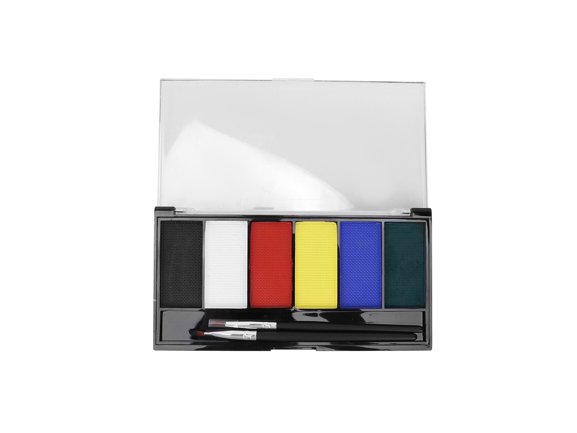 Kit De Pintura Facial Corporal Solúvel Em Água Alta Saturação