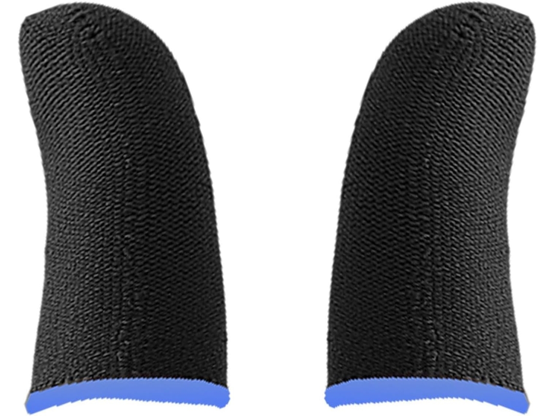 Lurelia Dedeiras Gaming Para Ecrã Tátil Fibra De Carbono, Nylon, Antiderrapante, Respirável, Elástico, E Ecrãs Táteis, Resposta Rápida