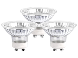 Lurelia Pack De 8 Lâmpadas Halógenas Gu10 35w 220v 2800k 700lm, Branco Quente, Regulável, Cápsula Transparente, Quarto