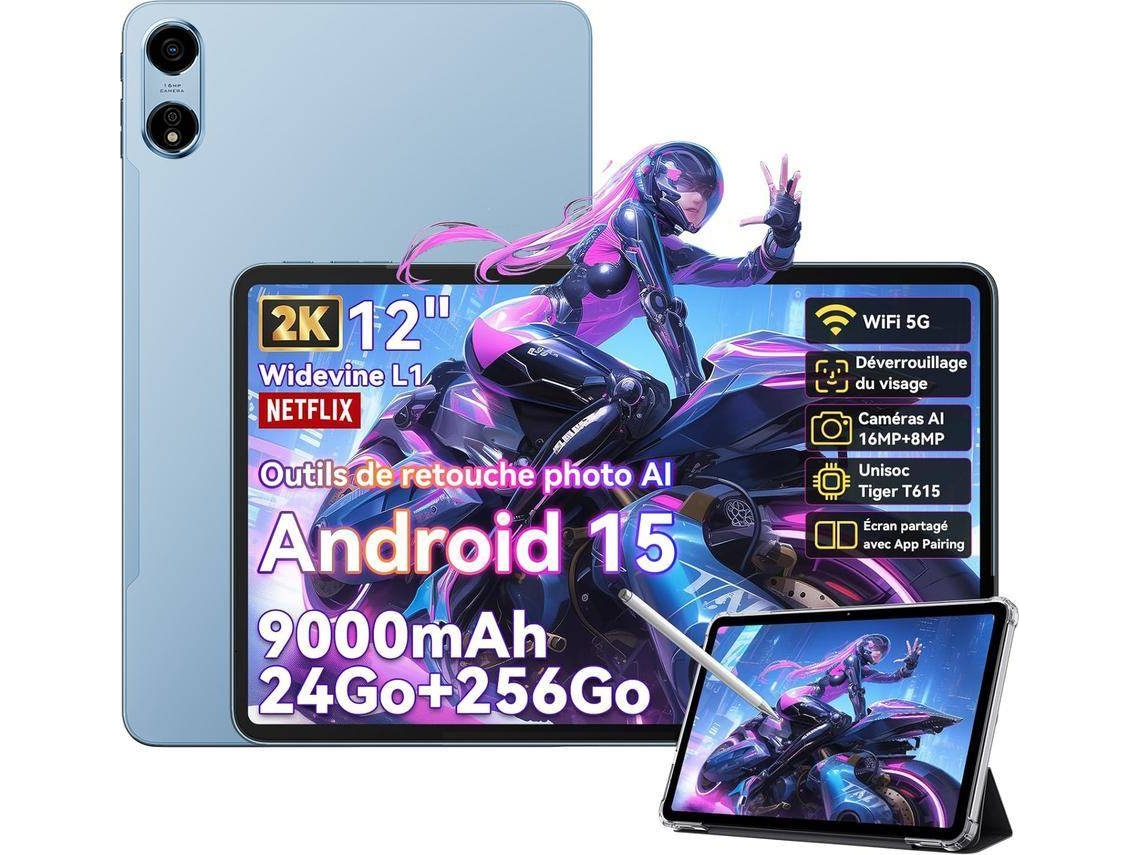 Tablet Oscal Pad 100 (12'' 24 Gb 256 Gb Azul)