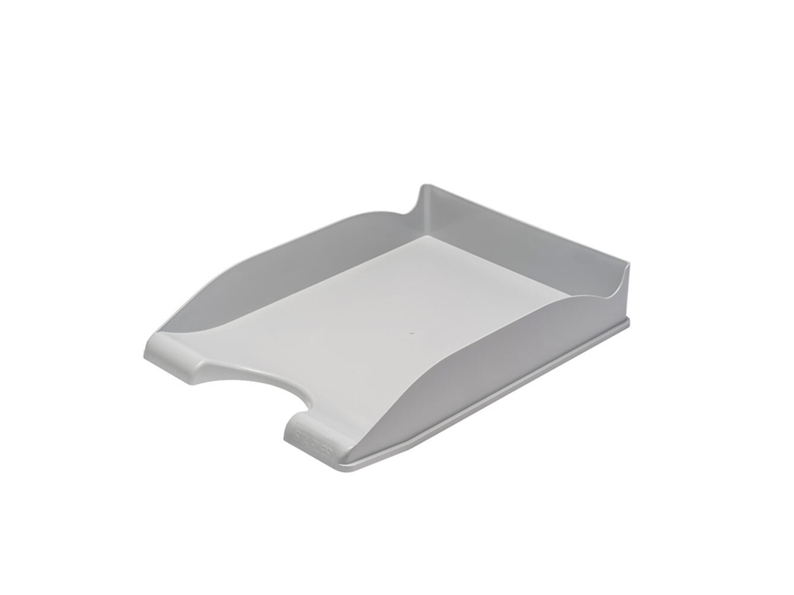 Tabuleiro de Secretária A4 STAPLES 350 X 250 X 65 Mm Poliestireno Cinzento