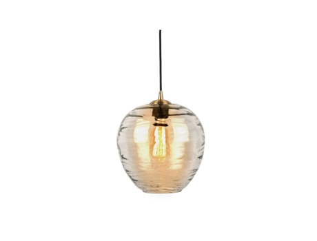 Candeeiro de Suspensão em Vidro LEITMOTIV Glamour Globe