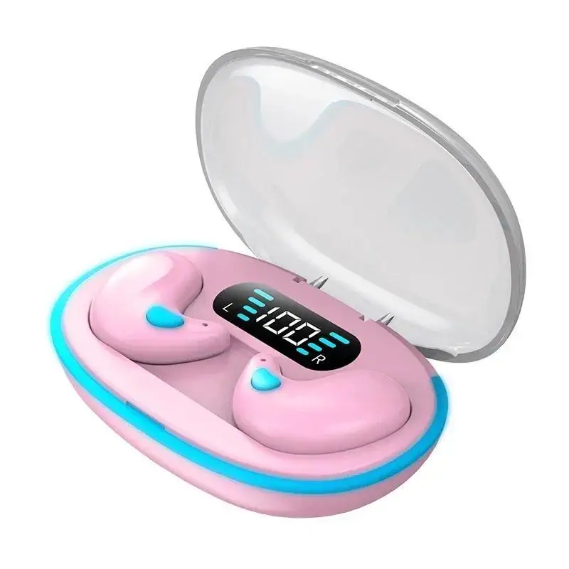(rosa) Novos Fones De Ouvido Bluetooth Sem Fio Tws À Prova D'água