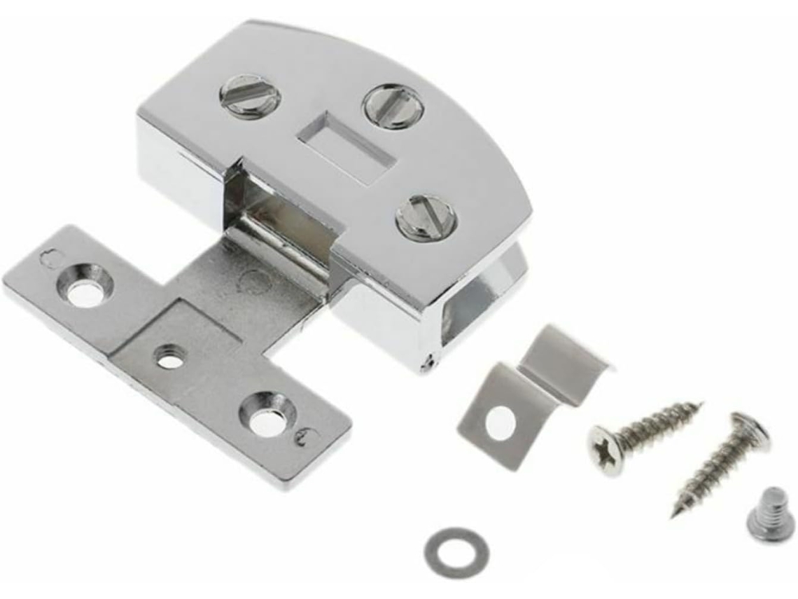 Ferragens Para Móveis, Dobradiça Para Porta De Vidro Armário, Grampo Em Liga De Zinco Maciço Para Vidro 5a 8mm, Fixação