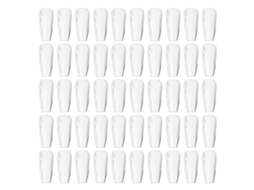 500pcs Unhas Falsas De Capa Completa Flexíveis Delgadas Transparentes Para Salão E Casa Diy Extensões De Unhas