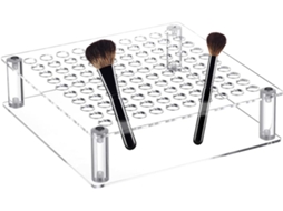 Organizador De Mesa Para Pincéis | Suporte De Mesa Em Acrílico Com 100 Furos Para Canetas Pratelei Gokoco
