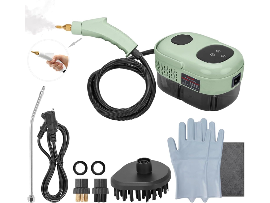 Limpador a Vapor, Limpador a Vapor de Alta Pressão 2500 W, Máquina de Limpeza a Vapor Portátil, Aquecimento Rápido em 10 Segundos BRILVIBERA
