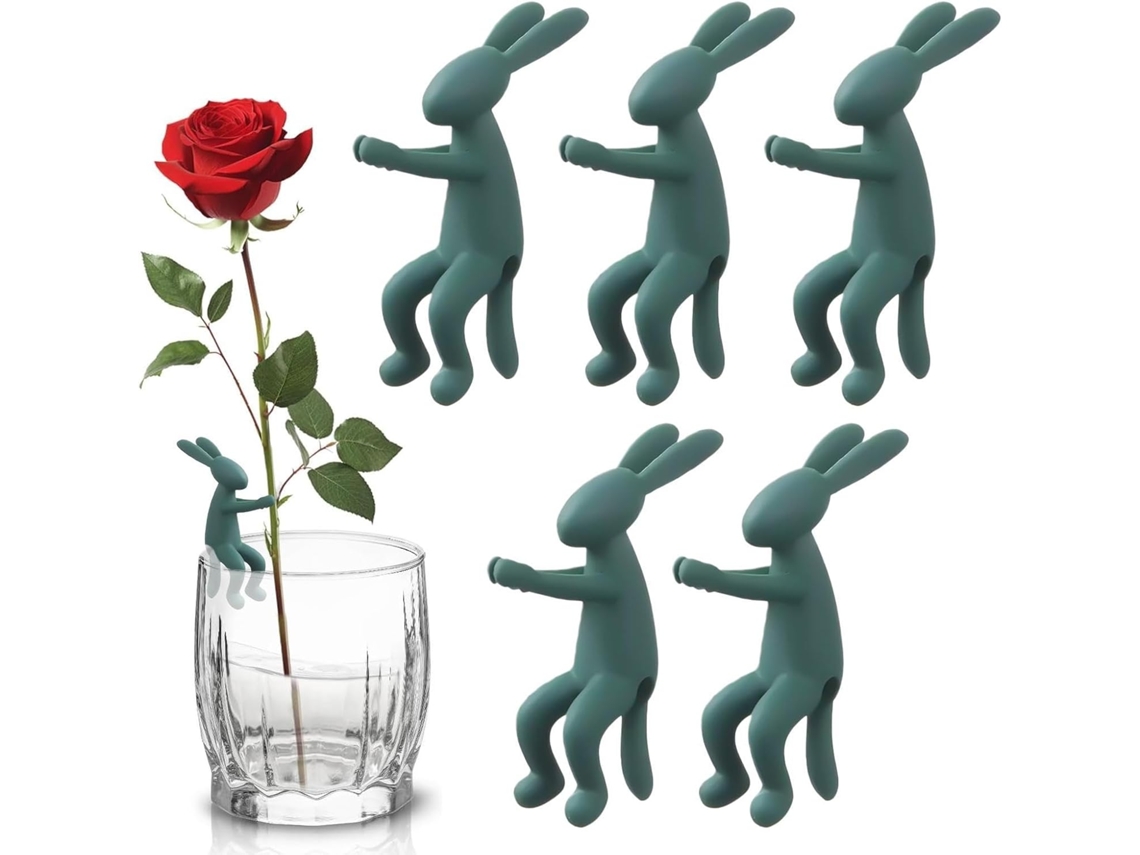 Suporte para Plantas em Forma de Coelho: Ferramenta Trepadeira para Propagação, Suporte Decorativo para Jardim, Auxílio CHABERLU