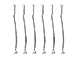 Cintas de Sutiã com Strass Brilhante, Ajustáveis, Feitas À Mão, Alta Qualidade, Ideal para Tops, Vestidos e Praia