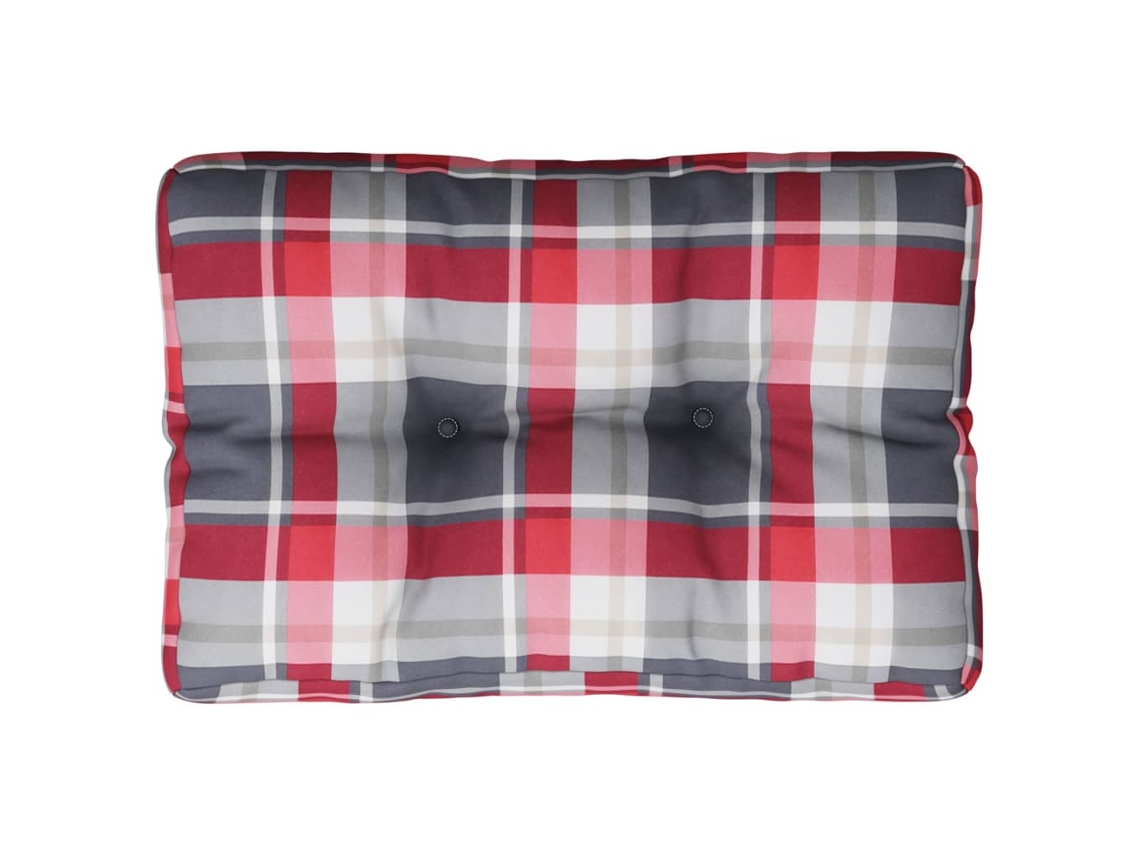 Pallet Cushion, Pallet Cushions Vidaxl Vermelho Tecido (50 X 40 X 12 Cm)