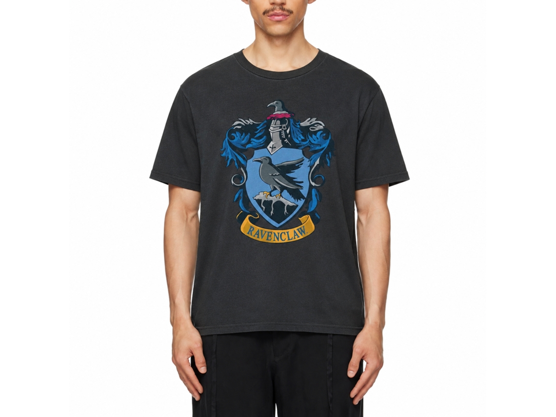 Rockinstone Harry Potter Ravenclaw Black T-shirt Size:l