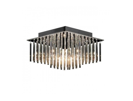 Luminária Pendente de Cristal Spillo Cromo ITALUX
